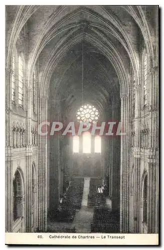 Ansichtskarte AK Cathedrale de Chartres le Transept