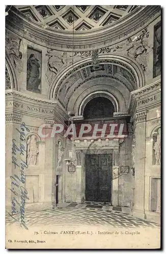 Ansichtskarte AK Chateau d'Anet E et L Interieur de la Chapelle