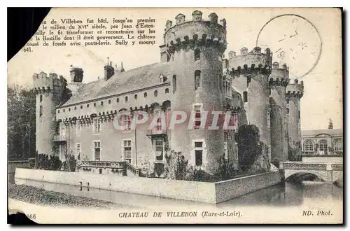 Cartes postales Chateau de Villebon Eure et Loire