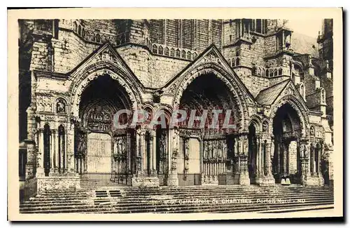 Cartes postales Cathedrale de Chartres Portail Nord