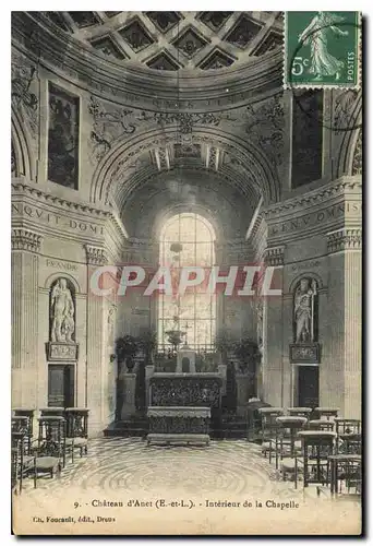 Ansichtskarte AK Chateau d'Anet E et L Interieur de la Chapelle