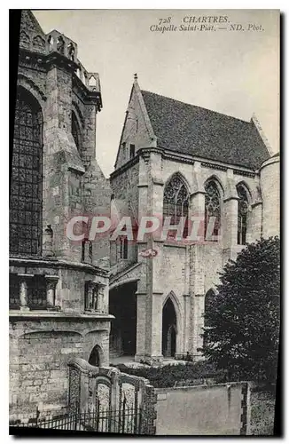 Ansichtskarte AK Chartres Chapelle Saint Piat