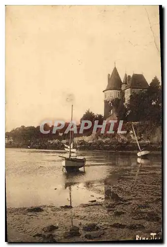 Cartes postales Chateau de Pornic Bateau