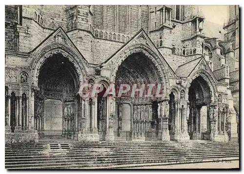 Cartes postales Cathedrale de Chartres Portail nord