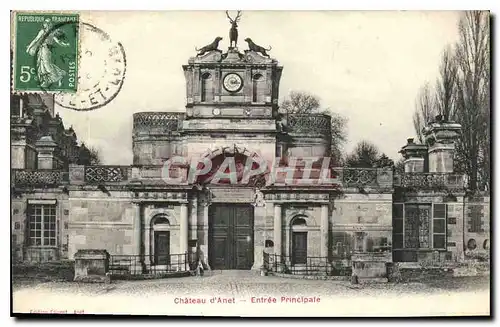 Cartes postales Chateau d'Anet Entree Principale