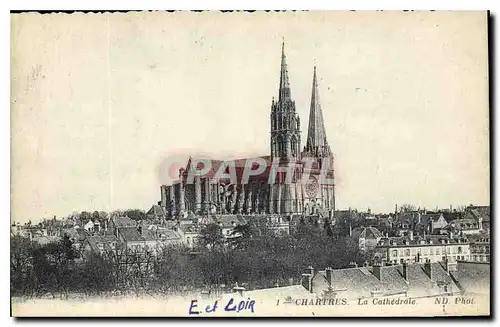 Cartes postales Chartres La Cathedrale