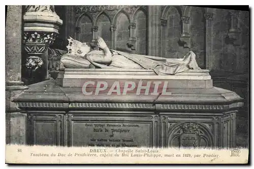 Cartes postales Dreux Chapelle Saint Louis