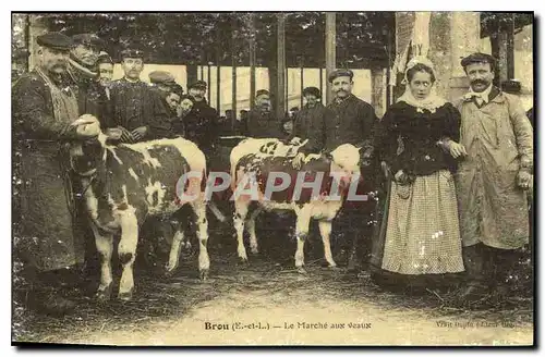 REPRO Brou E et L Le Marche aux veaux