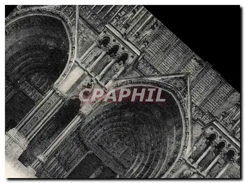 Ansichtskarte AK Chartres Le portail Sud