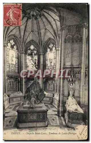 Ansichtskarte AK Dreux Chapelle Saint Louis Tombeau de Louis Philippe