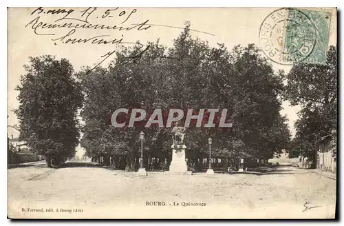 Cartes postales Bourg Le Quinconce