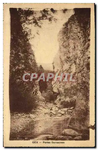 Cartes postales Gex Portes Sarrasines