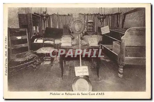 Cartes postales Mobilier et Reliques du Saint Cure d'Ars