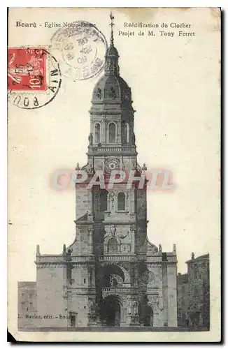 Cartes postales Bourg Eglise Notre Dame