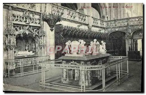 Cartes postales Bourg Eglise de Brou Le Choeur