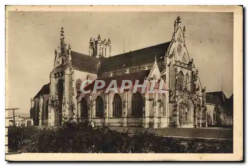 Ansichtskarte AK Bourg Ain Eglise de Brou vue d'ensemble