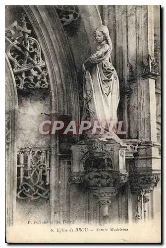 Cartes postales Eglise de Brou Sainte Madeleine