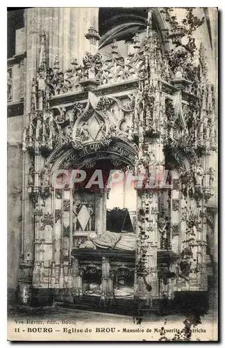 Cartes postales Bourg Eglise de Brou Mausolee de Marguerite d'Autriche