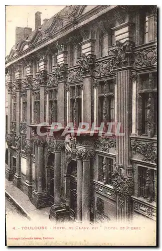 Cartes postales Toulouse Hotel de Clary dit Hotel de Pierre