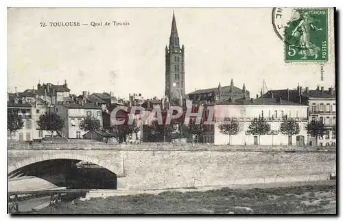 Cartes postales Toulouse Quai de Tounis