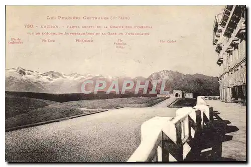 Cartes postales Les Pyrenees Centrales Luchon