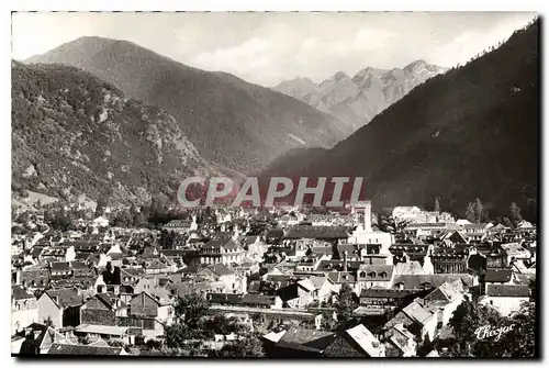 Ansichtskarte AK Haute Garonne Luchon La Reine des Pyrenees vue generale au fond le port de Venasque