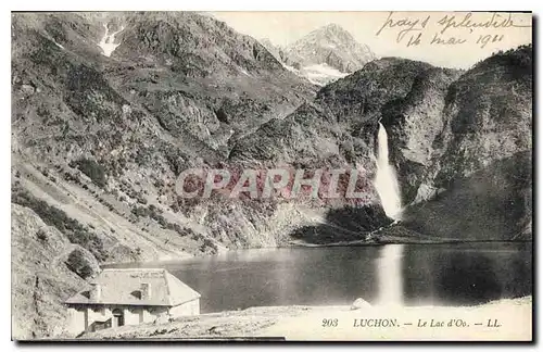 Cartes postales Luchon le Lac d'Oo