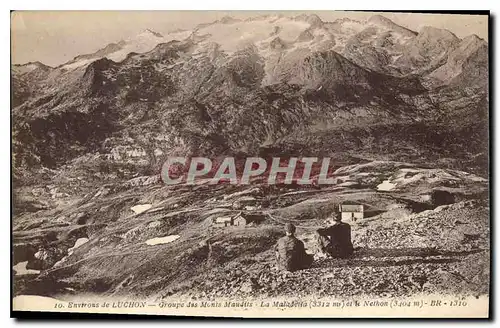 Ansichtskarte AK Environs de Luchon Groupe des Monts Maudits Le Nethon