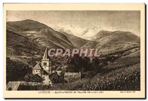 Cartes postales Luchon Saint Aventin et Vallee de l'Arboust
