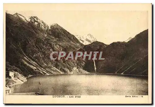 Cartes postales Luchon lac d'Oo