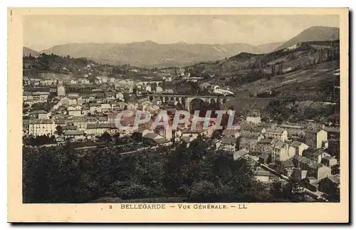 Cartes postales Bellegarde Vue generale