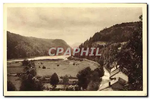 Cartes postales Vues de l'Ain Environs de Mantue Le Lac de Silan au Moulin de Charix