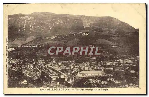 Cartes postales Bellegarde Ain Vue panoramique et le Sorgia