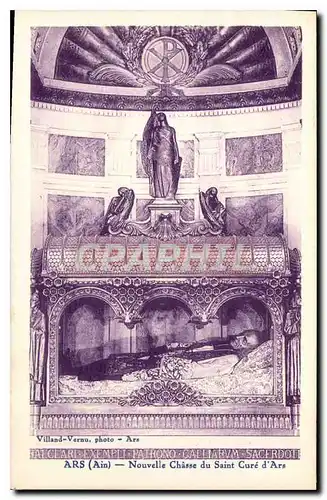 Cartes postales Ars Ain Nouvelle Chasse du Saint Cure d'Ars