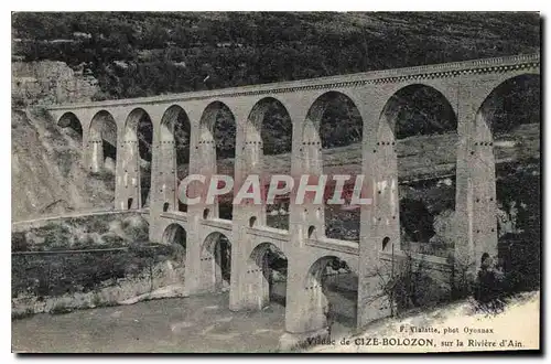 Ansichtskarte AK Viaduc de Cize Bolozon sur la Riviere d'Ain