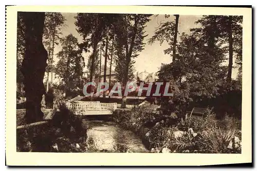 Cartes postales Vues de L'Ain Oyonnax Un coin du Parc