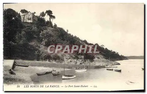 Cartes postales Les Bords de la Rance Le Port Saint Hubert