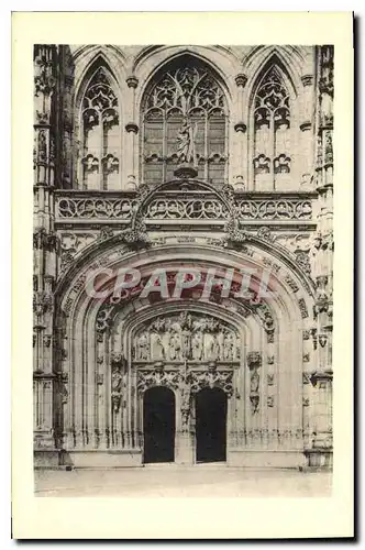 Cartes postales Eglise de Brou Portail occidental