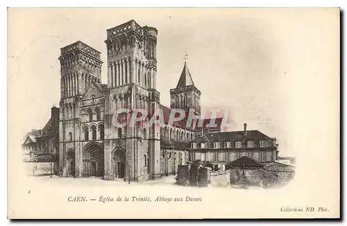 Cartes postales Caen Eglise de la Trinite Abbaye aux Dames