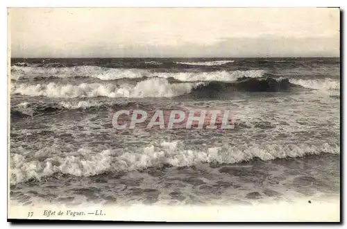 Cartes postales Effet de Vagues