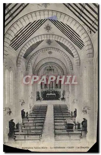 Cartes postales Institution Sainte Marie La Maladrerie Caen La Chapelle