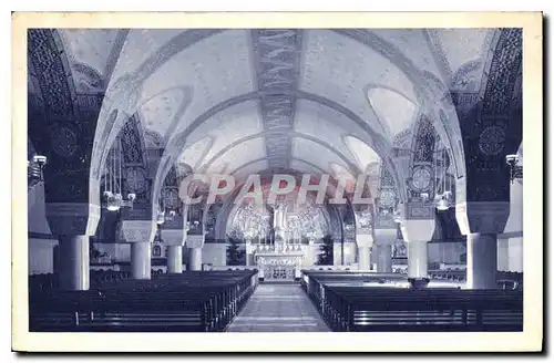 Cartes postales La Basilique de Lisieux La Crypte Vue generale