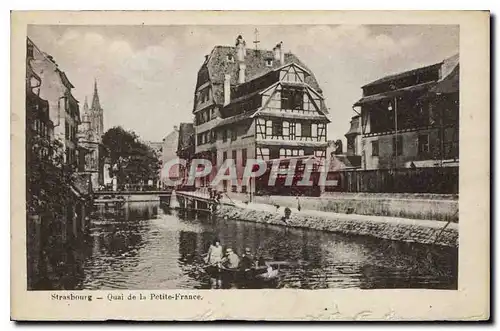 Cartes postales Strasbourg Quai de la Petite France