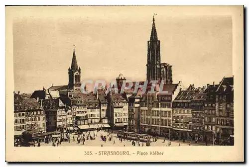 Cartes postales Strasbourg Place Kleber