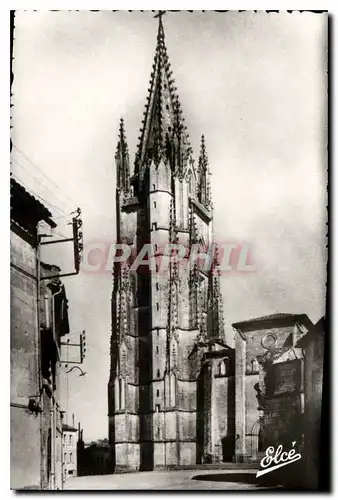 Cartes postales Saintes Char Mme Clocher de St Eutrope