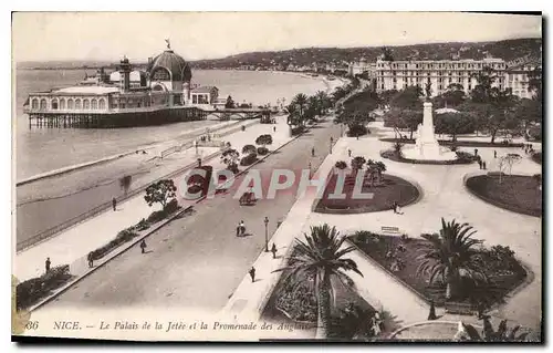 Ansichtskarte AK Nice le Palais de la Jetee et la Promenade des Anglais