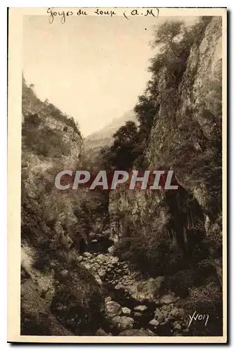 Cartes postales La Douce France Gorges du Loup A M