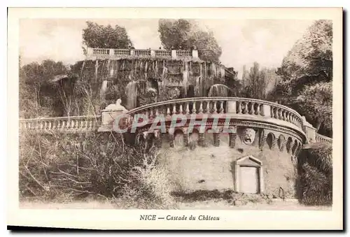 Cartes postales Nice Cascade du Chateau