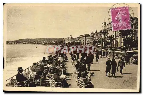 Ansichtskarte AK La Douce France Cote d'Azur Nice Alpes Maritimes Promenade des Anglais