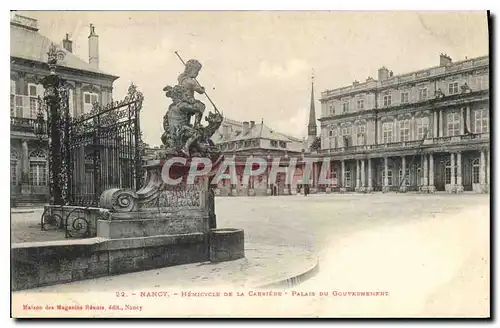 Cartes postales Nancy Hemicycle de la Carriere Palais du Gouvernement